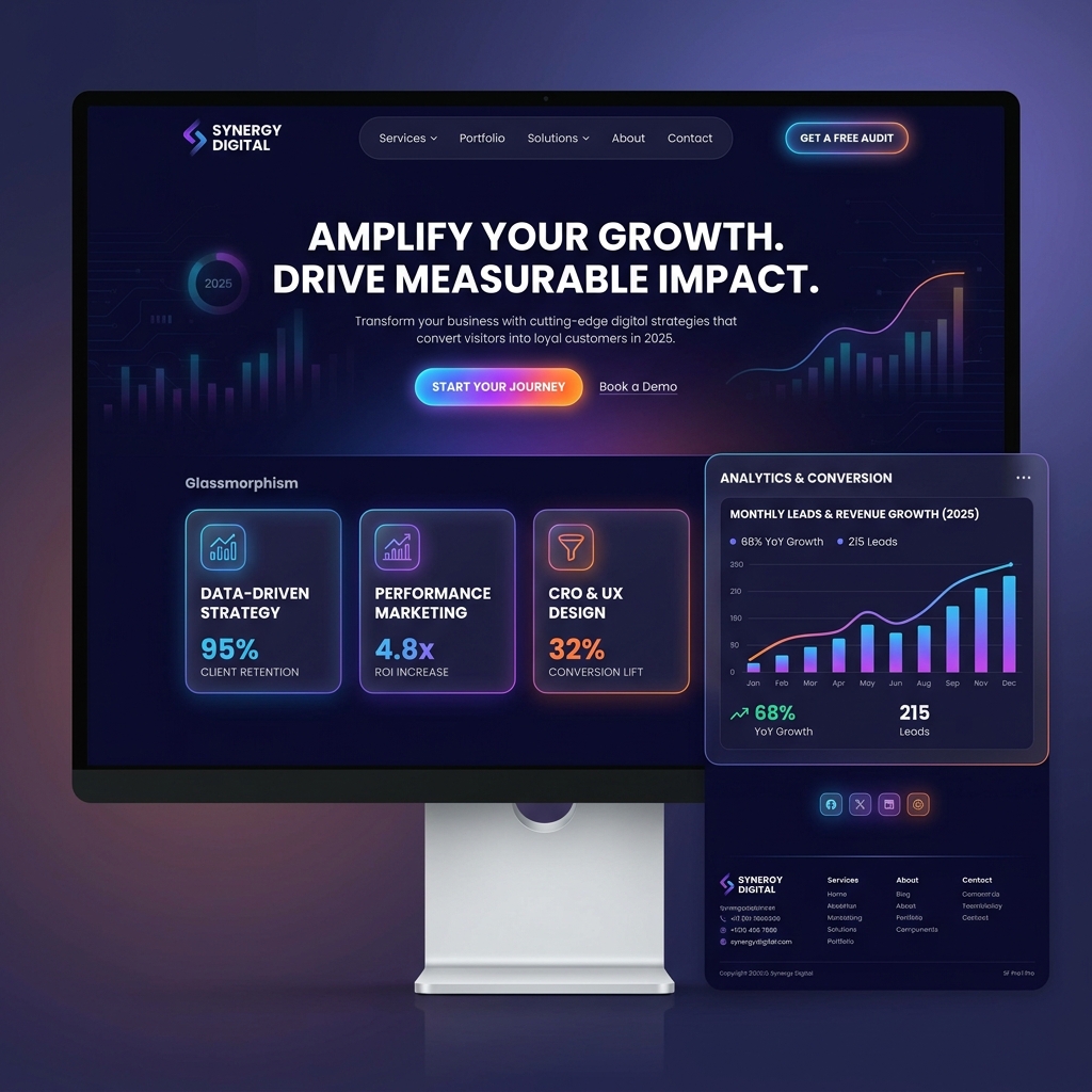 High-Converting Corporate Website Design Elements in 2025